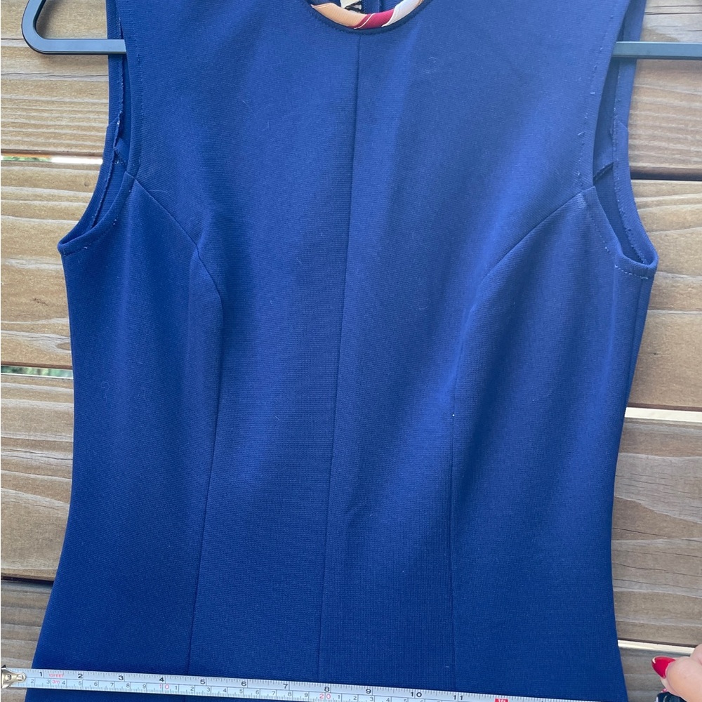 Right on! By Estivo navy blue jumpsuit true vintage 70s - Picture 4 of 14